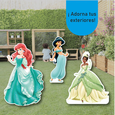 Set de 9 Princesas Disney en Coroplast de 110 cm – Decoración Mágica